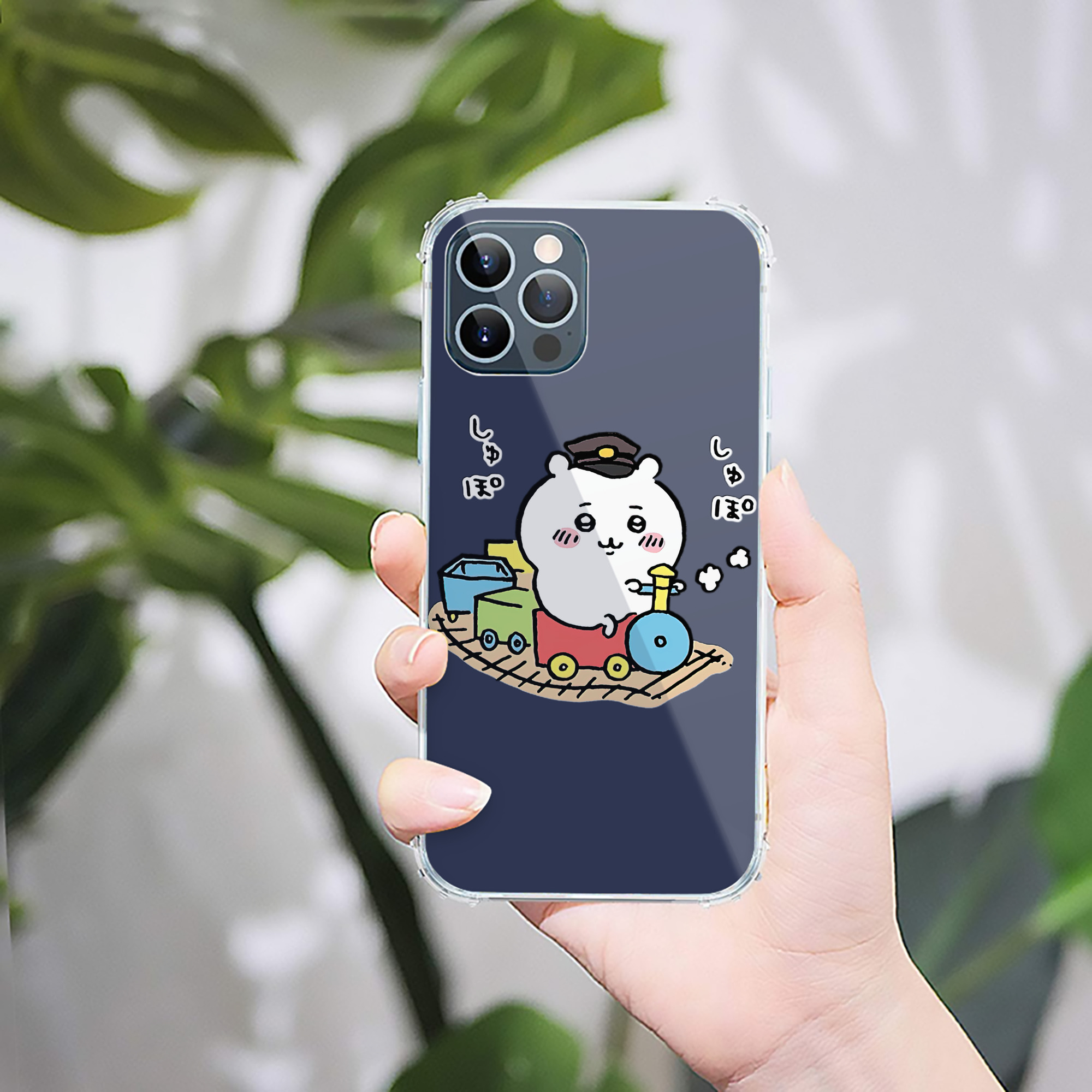 （画像用） ちいかわ ちいかわ Chii-kawa chiikawa 【iPhone 12シリーズ対応】透明スマホケース（クリアソフトケース）